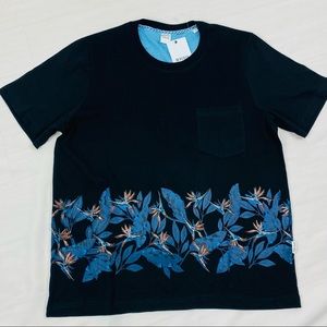 Reverse Threads floral beach vibes men’s t-shirt medium